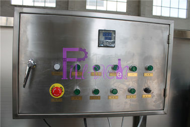 非炭酸飲料のためのSectionalized 500mlのびんのパッキング機械滅菌装置
