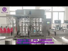 2159 M10 リニア分割型ピストン液体洗剤 6 ステーション充填、キャッピング、およびラベル貼り付け製品