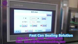 2123 J40 ブリキ缶 4 ステーション自動シームマシン