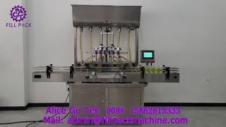 2343 J18 サーボ駆動6ヘッド充填機