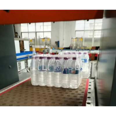 自動LタイプPEの収縮フィルムのラッパー水飲料ペット ガラス ビンは装置できる