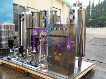 自動清涼飲料の加工ライン高い発電の炭酸水・の二酸化炭素のミキサー 6000L/H
