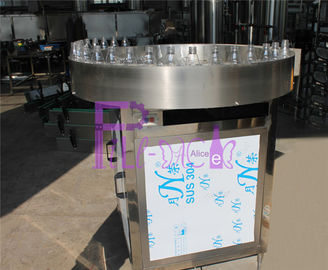 ジュースの加工ラインのための 3600-5000BPH 手動びんの分類機械/装置