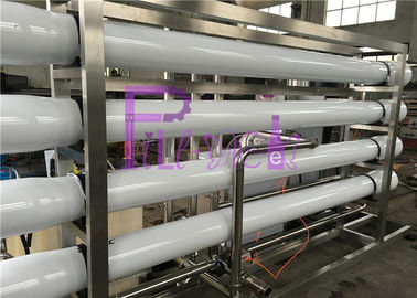 紫外線滅菌装置のステンレス鋼水貯蔵タンクが付いているミネラルろ過水処理システム
