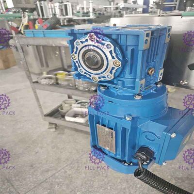 丸ビンのための単一のヘッド付着力のステッカーの分類機械50BPM