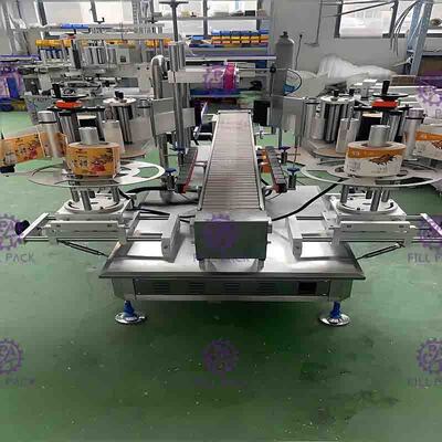 SUS304 40m/Minの自動平らなびんの分類機械倍は味方した