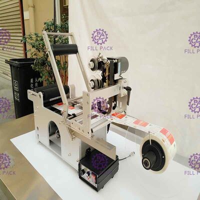 付着力の丸ビン分類機械半自動びんのラベラー