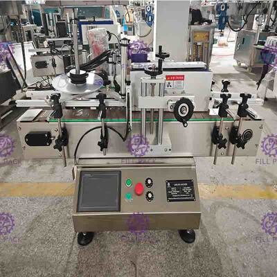 熱いホイルのコーディングの3000BPHテーブルの上の自動化された付着力のステッカー