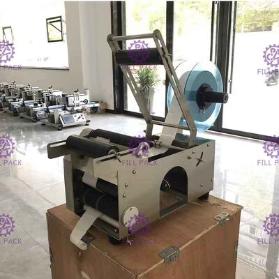 コード プリンターが付いているSemiauto 50BPHの自己接着分類機械