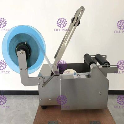 コード プリンターが付いているSemiauto 50BPHの自己接着分類機械