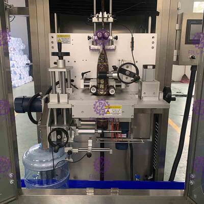 単一のヘッド首の分類のガロンのラベラー機械完全なオートメーション300BPM