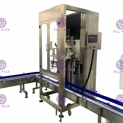 単一のヘッド首の分類のガロンのラベラー機械完全なオートメーション300BPM