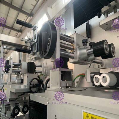 二重ヘッド伸張の袖のアプリケーター機械PLCのプログラマブル制御