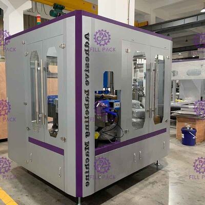 単一のラベルのための回転式タイプ自己接着ステッカー ビール ガラス ビン分類機械