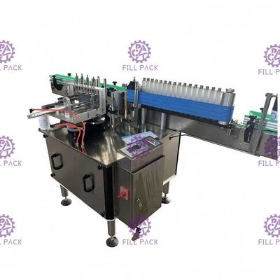 円形のガラス瓶の自動分類機械高速ぬれた接着剤