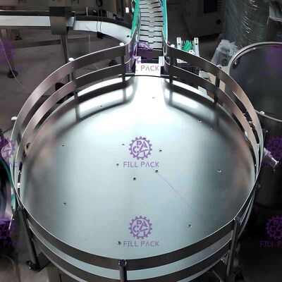 乳白ガラスのびん 0.37Kw のための半自動回転式びんの分類機械