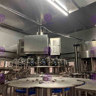 3つ1つのMonoblock 5Lのびんの飲料水の植物に付き、天然水の満ちる植物