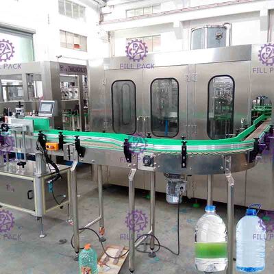 3L / 1つの詰物装置/植物/機械/システム/ラインに付き5L/10L天然水のプラスチックびん2つ