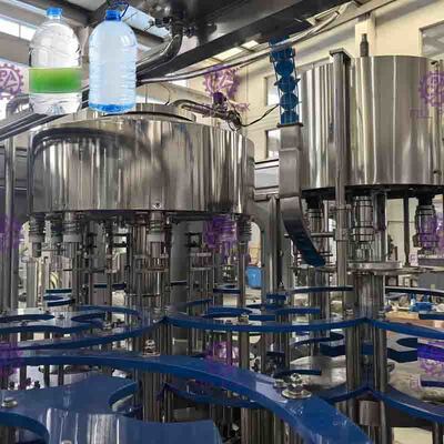 3L / 1つの生産設備/植物/機械/システム/ラインに付き5L/10L天然水のプラスチックびん2つ