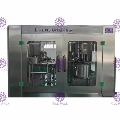 PLC 모노 블록 の飲料水の満ちる植物の飲料洗浄の満ちるおおう機械