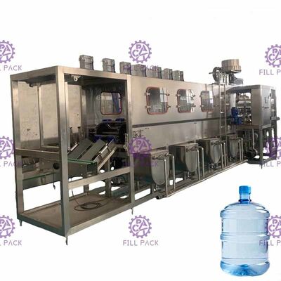 PLC 300BPH 18.9Lの防蝕純粋な水差しの充填機