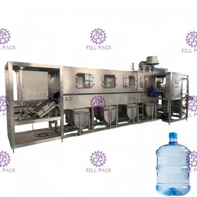 300BPH PLC制御を用いる自動5ガロン水充填機