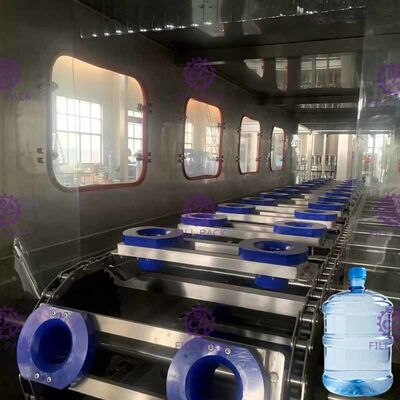 300BPH PLC制御を用いる自動5ガロン水充填機