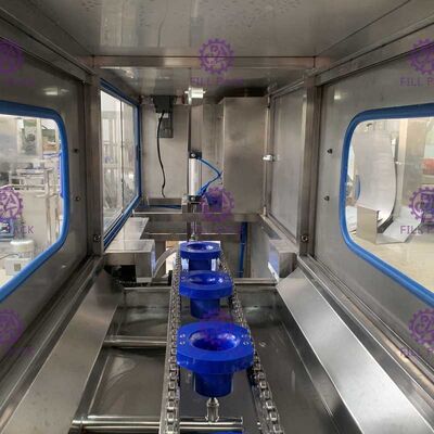 120BPHポリエステルびん20L水詰物装置の調節可能な容積
