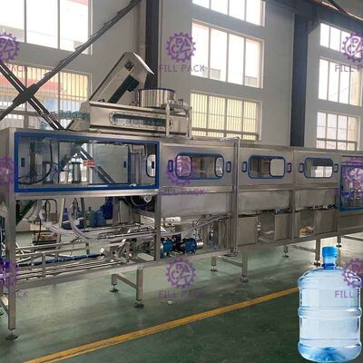 5 ガロンのプラスチックびんが付いている 1 つの水充填機に付き自動 3 つ