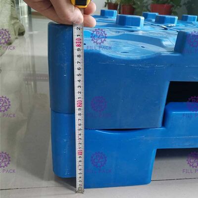 カスタマイズされる5ガロンの水差しのための5つの層の最下のリサイクルされたプラスチック パレットを着色しなさい