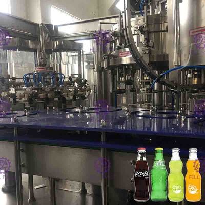 10000BPH 32頭 クラウンカバーのボトル詰め機 組み合わせたタイプ