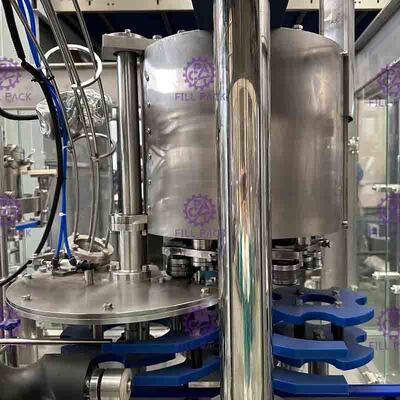 1 8000BPH に付き 2 満ちるライン、SUS304 缶の充填機できます