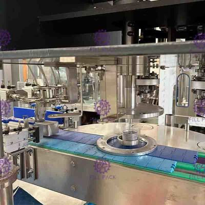 密集した液体のパッキング10000CPH 6頭部の自動缶のSeamer