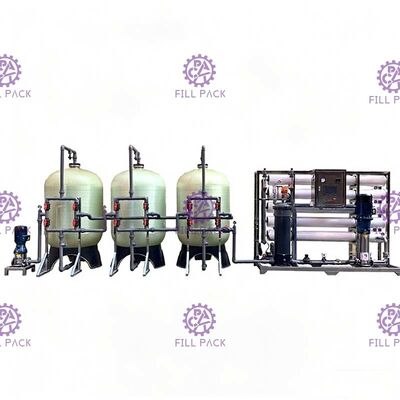 運転される10000L/H逆浸透ROの処置機械電気