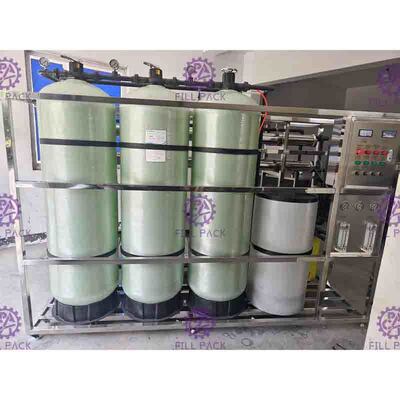 ペットボトル ウォーターの生産ラインのための小さいタイプ ガラス繊維水 RO システム