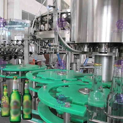 満ちるおおう機械、液体の注入口装置の洗浄 3 1 のビール瓶