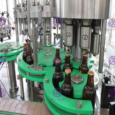 PLC のガラス ビンの引張環の帽子のための日本のビール瓶装置