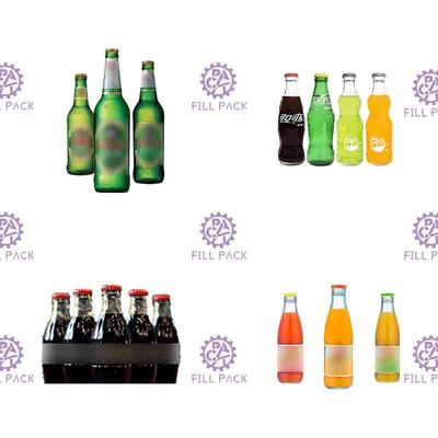 半自動炭酸飲み物満ちるおおう機械手動手の出版物ビール ガラス ビン