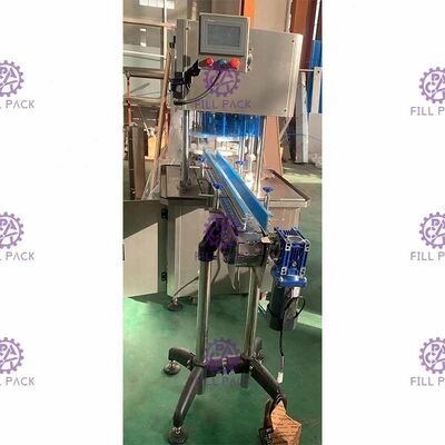 3000CPH単一のヘッドびん詰めにする機械密集した構造缶
