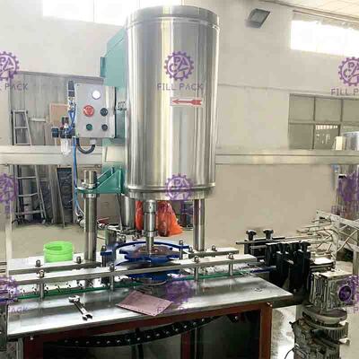 1500BPH PLCは飲み物の充填機、炭酸飲み物の生産ラインを炭酸塩化した