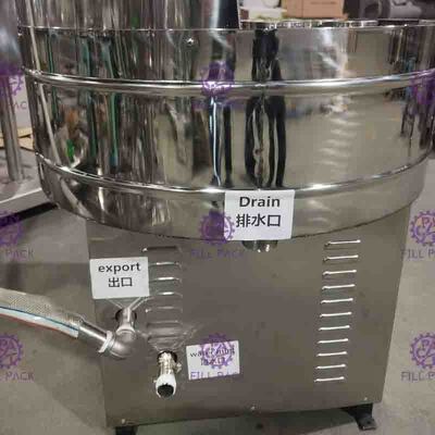 3000BPHガラスは半自動Rinserの水差しの充填機を缶詰にする