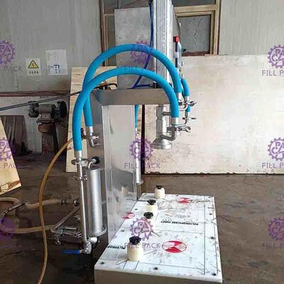 半自動ビール充填機のプラスチック ガラス ビン2の見出し装置注入口