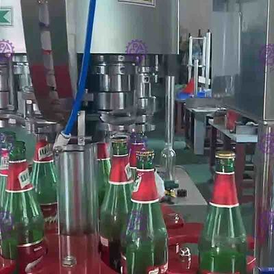 ビール充填機のためのフル オート2000BPH回転式ガラス ビンの洗濯機
