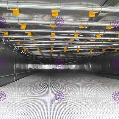 非炭酸飲料のためのSectionalized 500mlのびんのパッキング機械滅菌装置