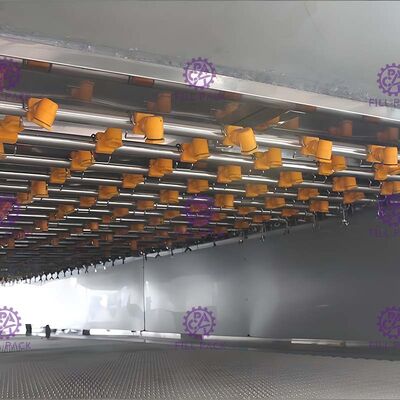純粋な水スプレーのびんのパッキング機械滅菌装置のアイス ティー冷却機械