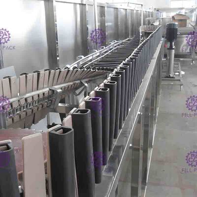 自動プラスチックびんのパッキング機械ジュース工業の殺菌システム