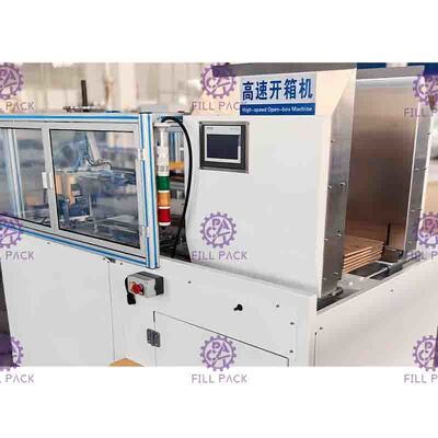 熱い接着剤のびんの箱の包装業者機械自動連続的な供給