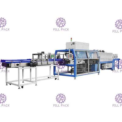 1 台のカートンのびんのパッキング機械に付き 3 台、収縮包装機械