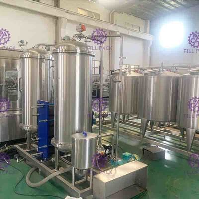 3000L 3はコークスのコーラの清涼飲料の加工ラインのための炭酸飲み物のミキサーをタンクに入れぶ