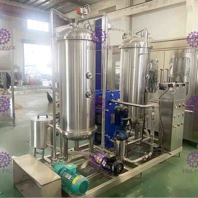 3000L 3はコークスのコーラの清涼飲料の加工ラインのための炭酸飲み物のミキサーをタンクに入れぶ